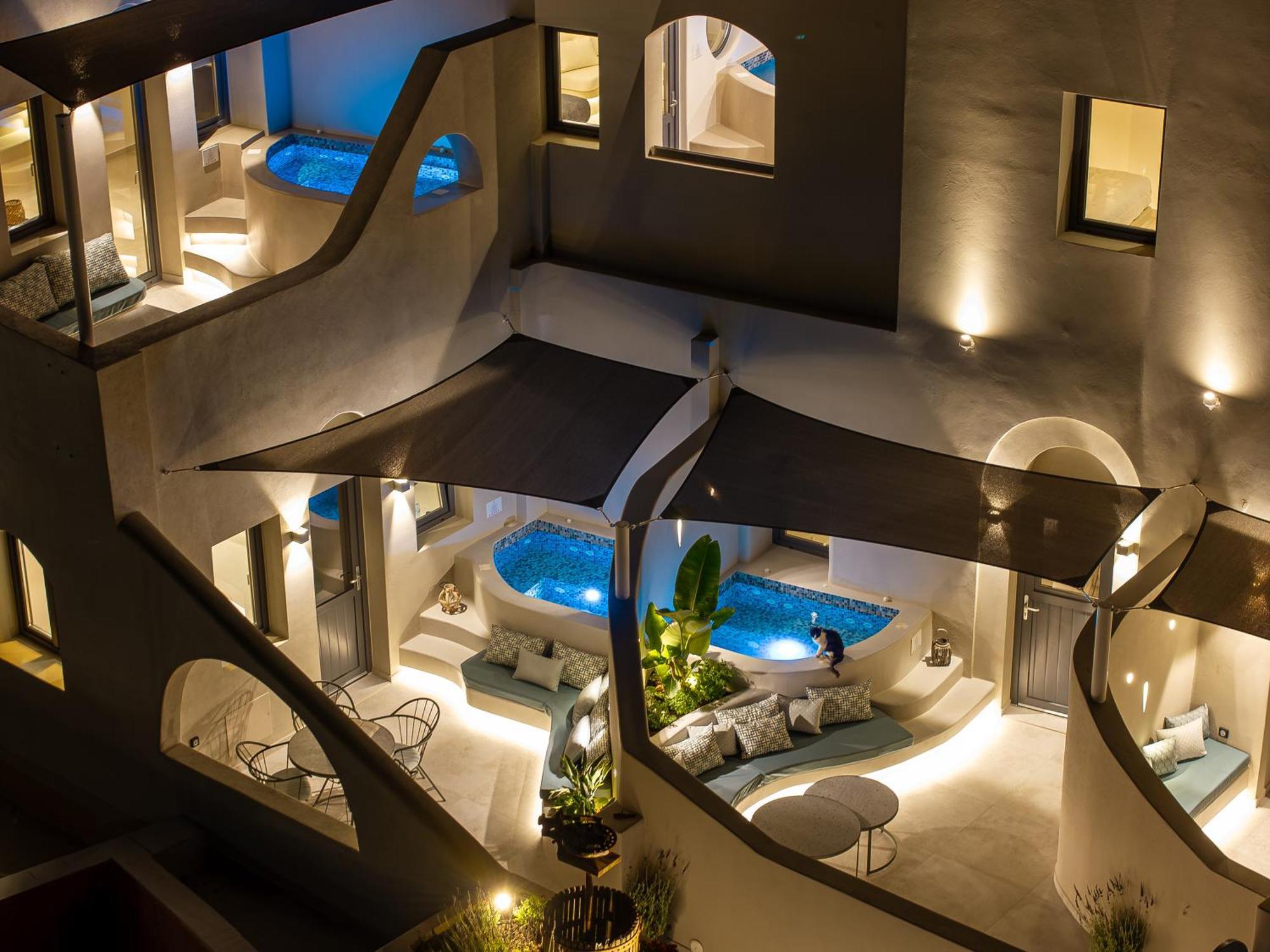 Galaria Serenity Suites Vothon Bagian luar foto